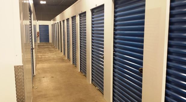 Storage Hallway at All Climate Self Storage